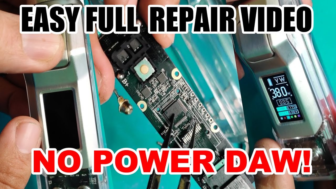 Jellybox Mini 80w No Power Easy Fix