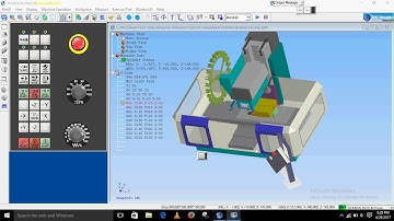 face milling and slotting (SSCNC-SINUMERIC-802DM)