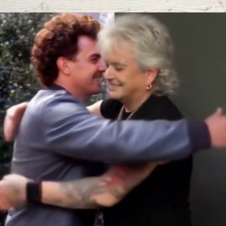 Young Russell Hitchcock meets his older self #AirSupply #Music #MakingLove #RussellHitchcock
