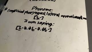 (rough) [ʟ̠˗] voiced lateral pharyngeal approximant