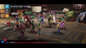 Marvel Strike Force MSF Doom 3.5 Tech Boss Node (one shot)