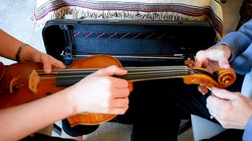 6: Tuning the Viola with the Pegs