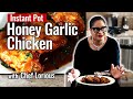 How to make TENDER Honey Garlic Ginger Chicken in the INSTANT POT | Chef Lorious image