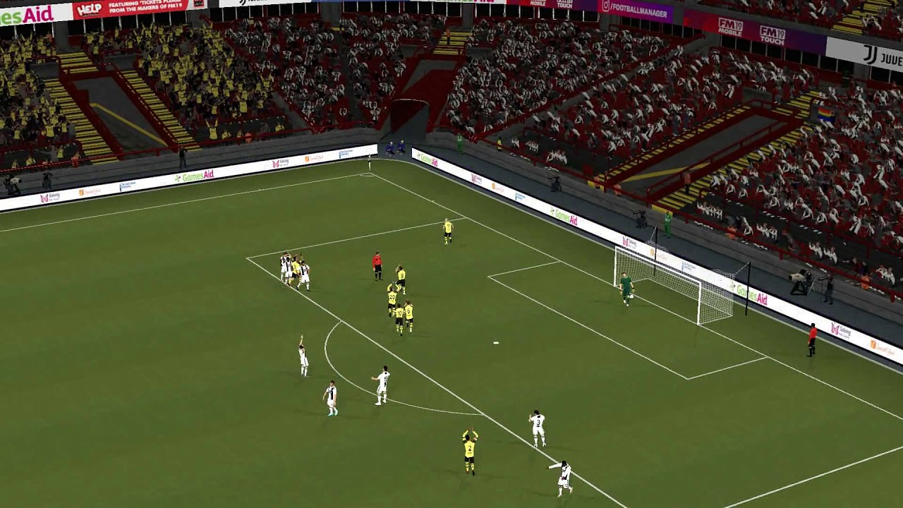 Football Manager 2019 - Best Champions League Final I've ever played - Juventus vs Dortmund