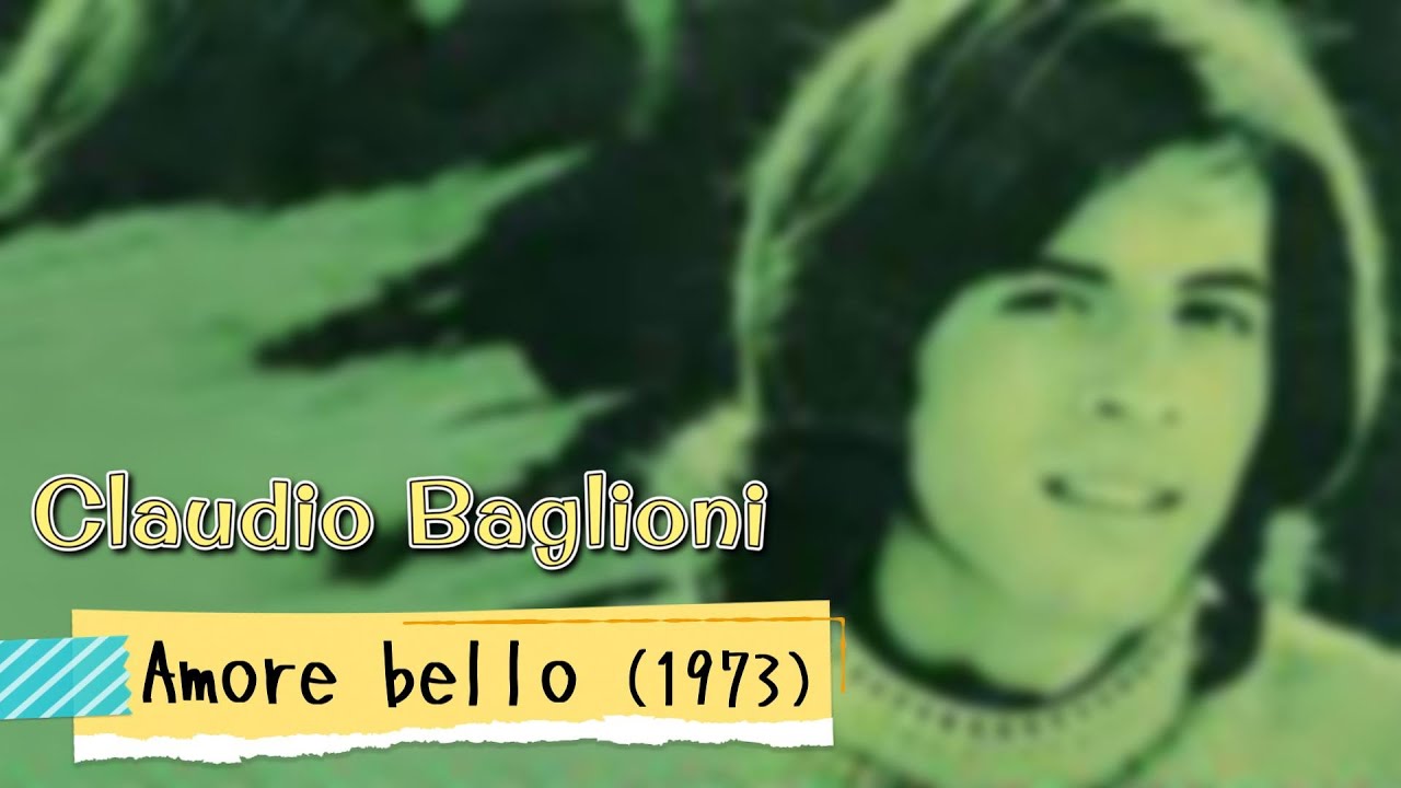 Claudio Baglioni, Amore bello karaoke YouTube Claudio Baglioni, Amore bello karaoke YouTube