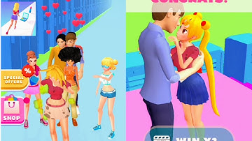 Makeover Run 💃👗👑Gameplaywalkthrough All Levels Android iOS CHILL HUB