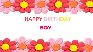 Boy   Birthday Postcards & Postales - Happy Birthday