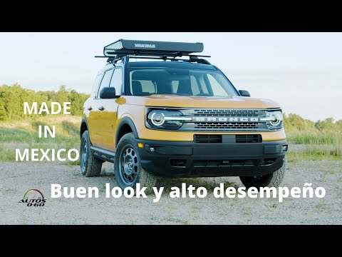 Ford Bronco Sport 2021 con su Gerente de Producción, Juan Santillán