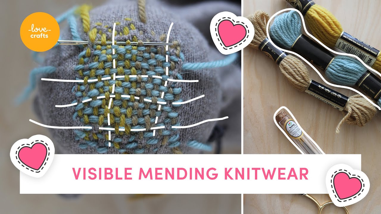 Visible Mending Knitwear