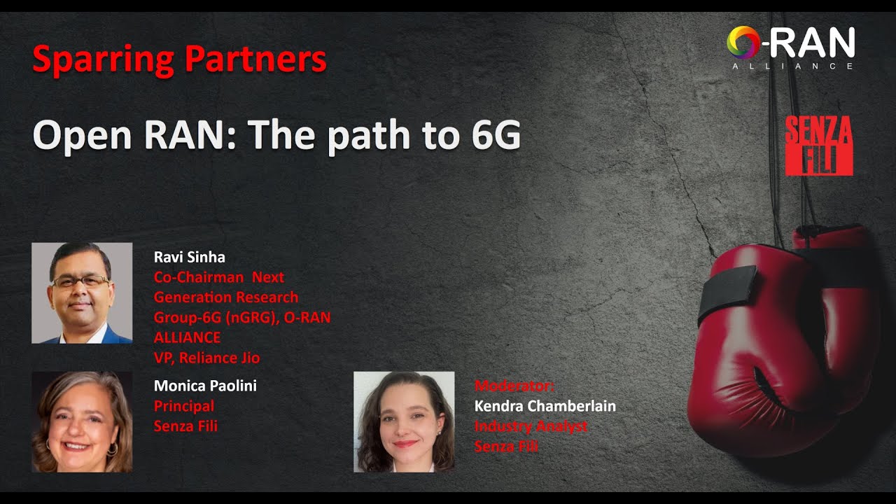Sparring Partners: Open RAN path to 6G - YouTube
