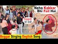 Beggar singing hit bollywood and english songs  prank gone emotional  the japes uncut