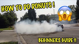 HOW TO DO DONUTS IN YOUR SCATPACK‼️🍩‼️ *FOR BEGINNERS*
