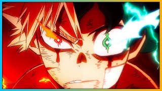 Midoriya & Bakugou vs Nine - Boku no Hero: Heroes Rising
