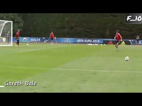 Football 10 أربع دقائق مضمونها أفضل اهداف التي سجلت في التدريبات من كبار نجوم كرة القدم