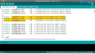 SuperHouse #40: DIY air quality sensor part 3 - software screenshot 5