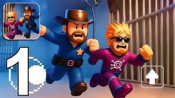 Prison Obby Memer Runner 3D - Gameplay Walkthrough Part 1 - Barry Prison Escape (Android, iOS)