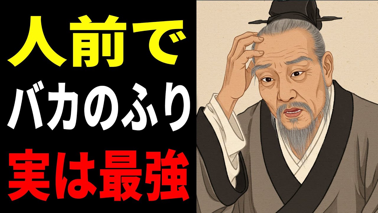 人前でバカのふりをすることが最強な理由