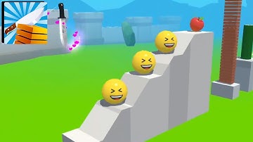 Slice It All! ASMR slicing game Very satisfying and relaxing Gameplay Walkthrough MAXFJK53