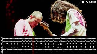 RHCP - By The Way Outro, Live at Makuhari Messe, Japan (2002) - John Frusciante - TABS