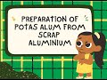 potas alum from scrap aluminium #class12#chemistry #activity #scienceproject#class11chemistry