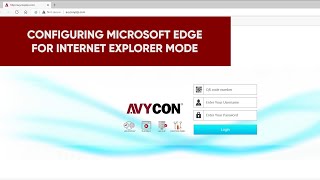 configuring microsoft edge for internet explorer mode