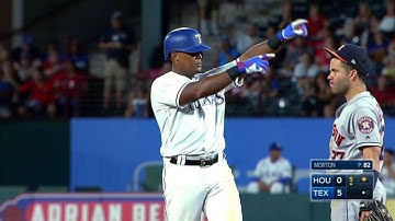 HOU@TEX: Beltre drills an RBI double down the line