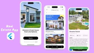 Real Estate App Flutter || Flutter UI