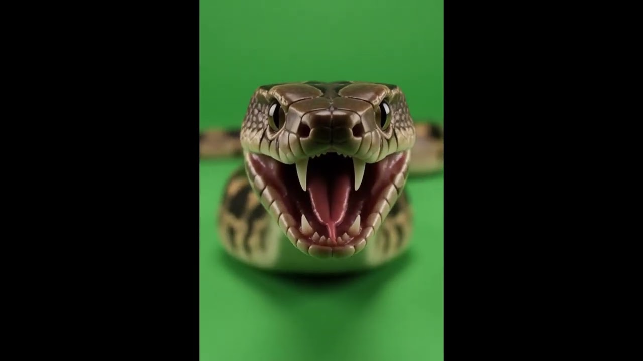 Free Snake Green Screen Footage — Download & Use!