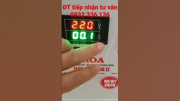 hướng dẫn sử dụng ổn áp lioa 10kva #electrical #thinhhanh #diy #music #lioa #bus #tip