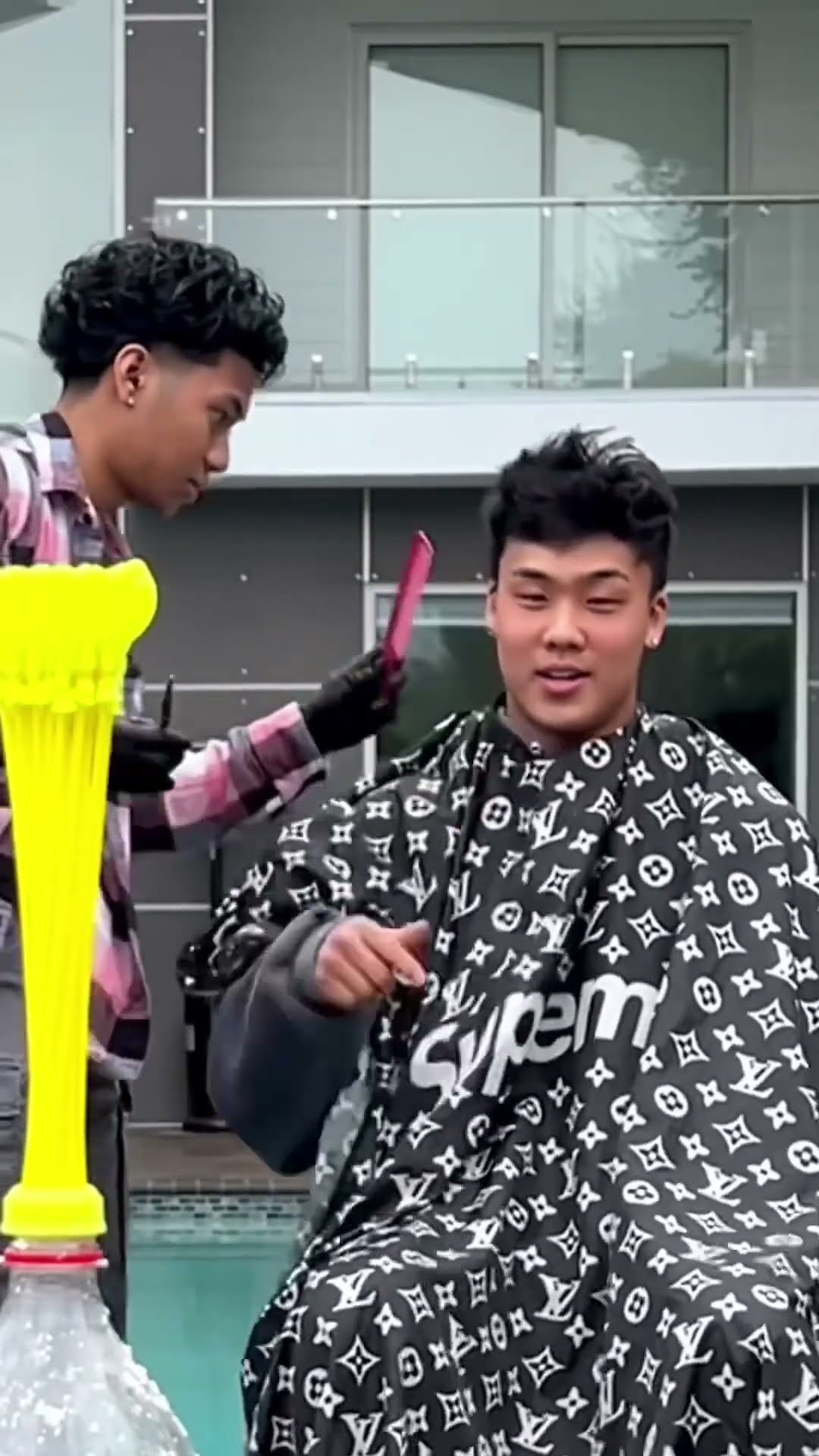 Crazy Science Experiment With My Barber