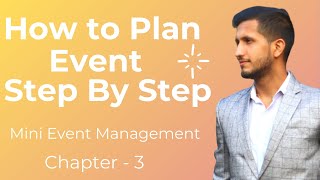 How to Plan an Event Step By Step  | Chapter 3 | Hindi [Event Management] The Event Planning Process
