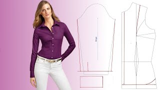 How to Make a Basic Women's Shirt Step-by-Step - Lesson 1 (Pattern and Design Interpretation)