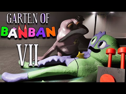Видео: Эксперименты над пришельцами Garten of Banban 7 прохождение 2 часть
