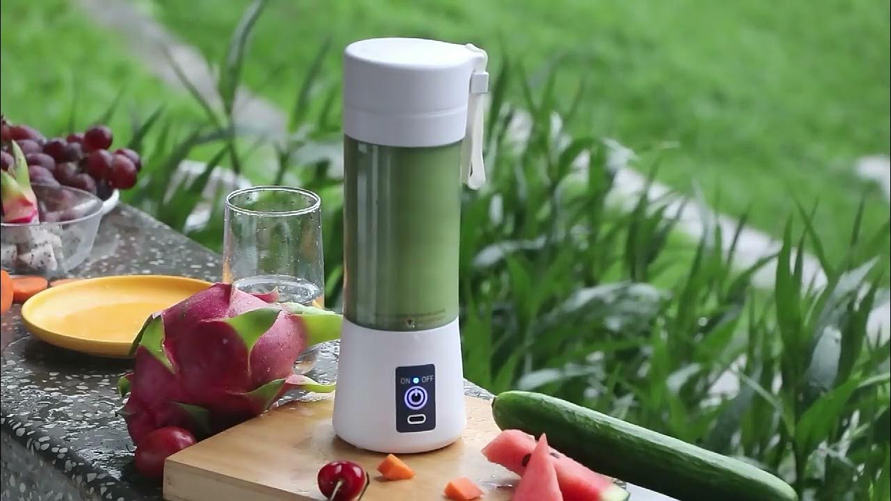 Mini Travel Blender Small Ice Blender USB Rechargeable Fruit Juice