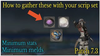 How to gather new materials with scrip gear