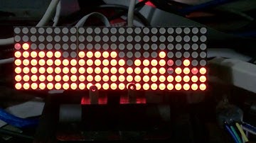Spectrum Analyser with Arduino UNO and three MAX7219 led matrices modules