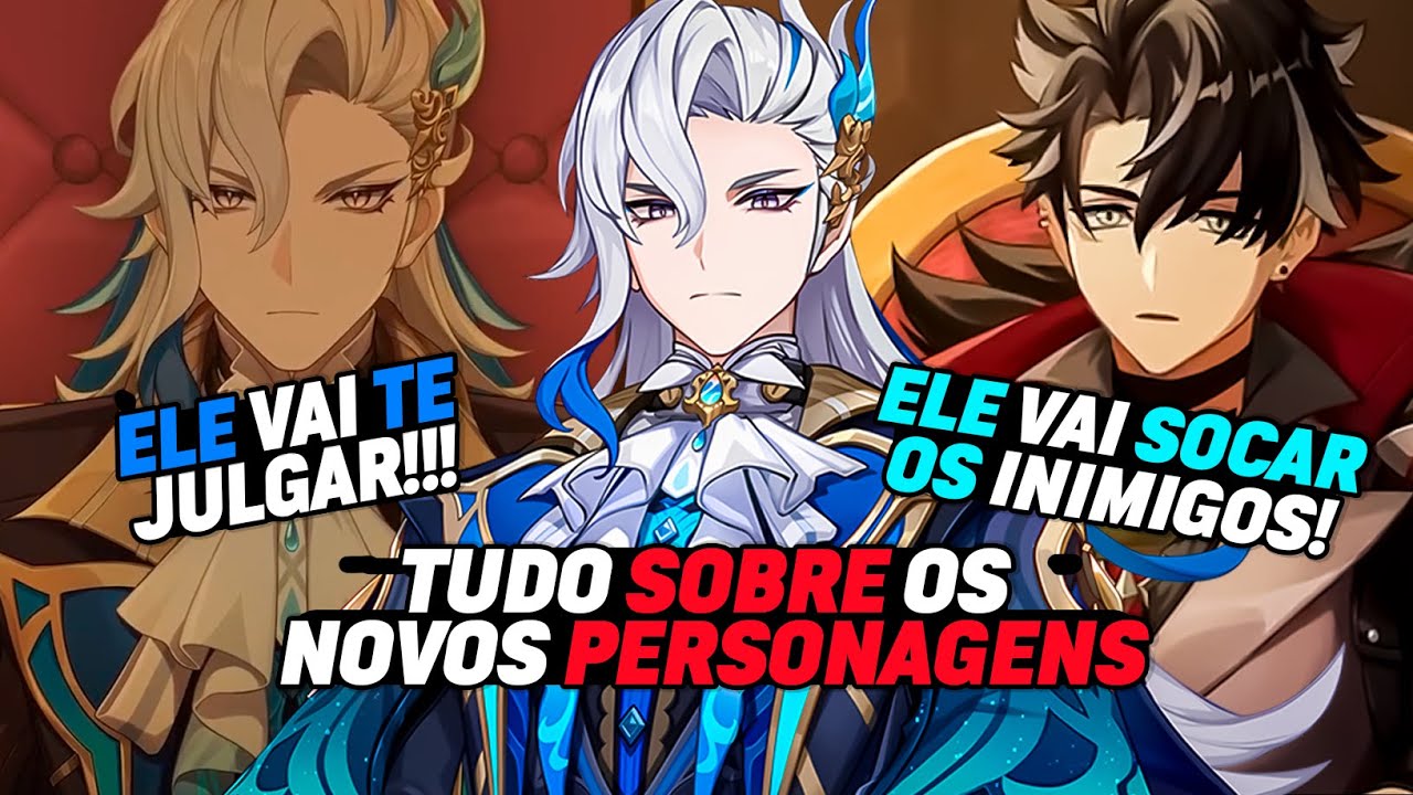 Qual Personagem de Genshin Impact Você é?? Versão 3.1 Atualizada - 53  Personagens disponíveis!