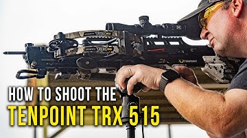 How to Operate the TenPoint TRX 515 Crossbow