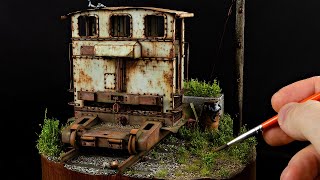 Let's Build: Realistic Rusty Train Diorama! screenshot 3