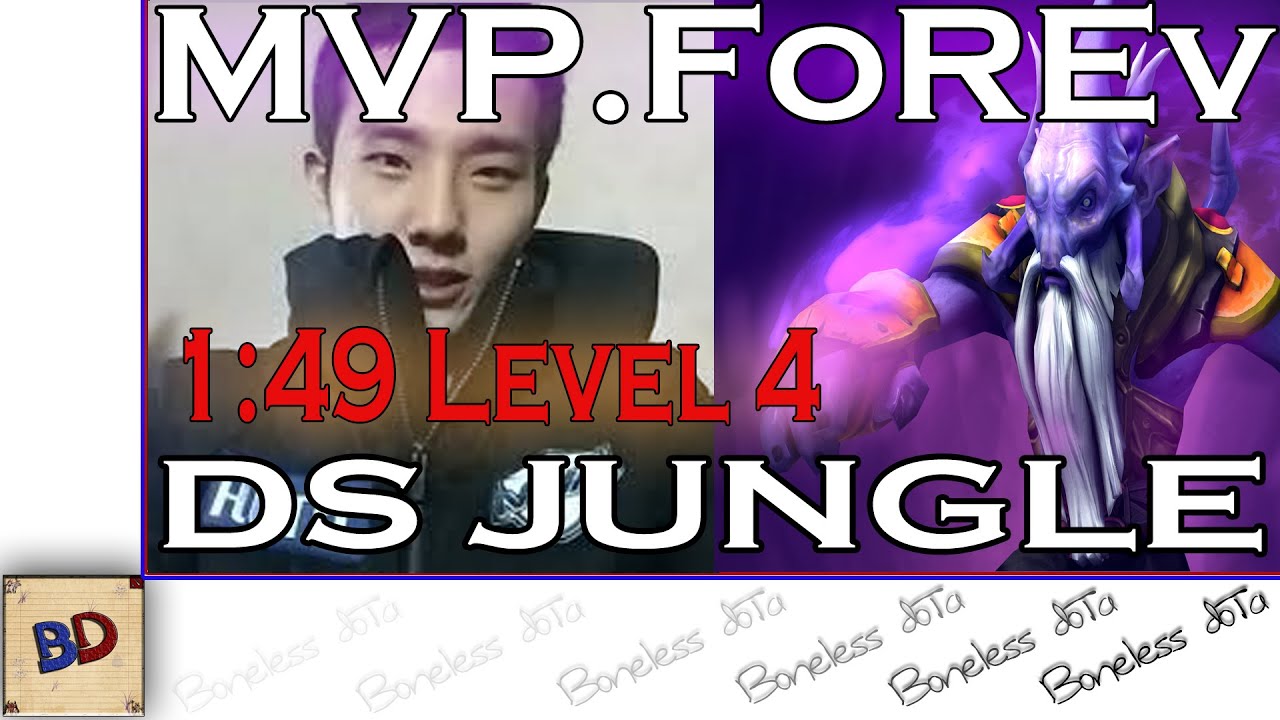 TI6 | MVP.Forev Dark Seer Jungling | REALLY FAST LEVEL 4 (