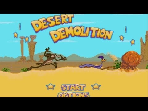 Видео: Полное прохождение (((SEGA))) Desert Demolition / Уничтожение пустыни