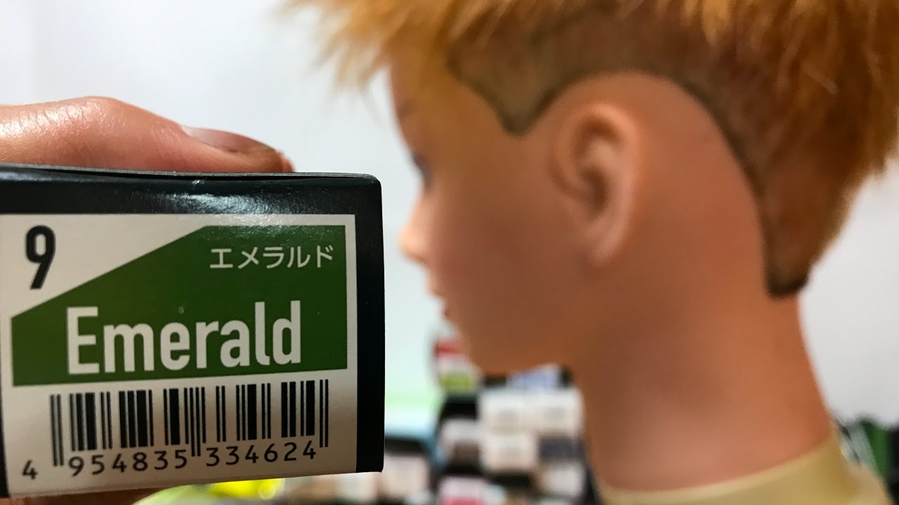 【25本まとめ売り】エドルカラー 22本 / アディクシーカラー 3本 エメラルド9 オルディーブ アディクシー/柔らかいカーキ色【金髪カラー