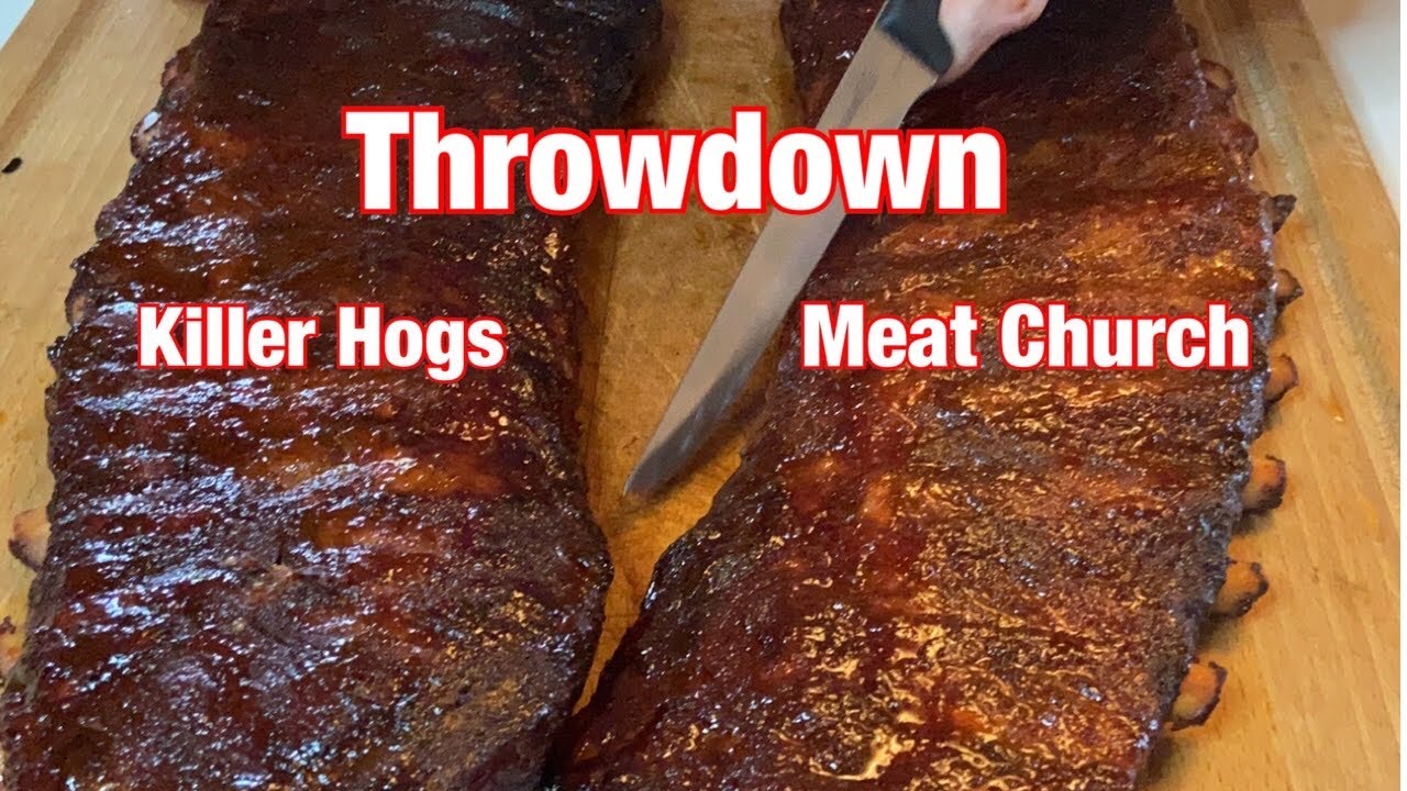 Killer Hogs vs Meat Church Spare Rib Throwdown - YouTube