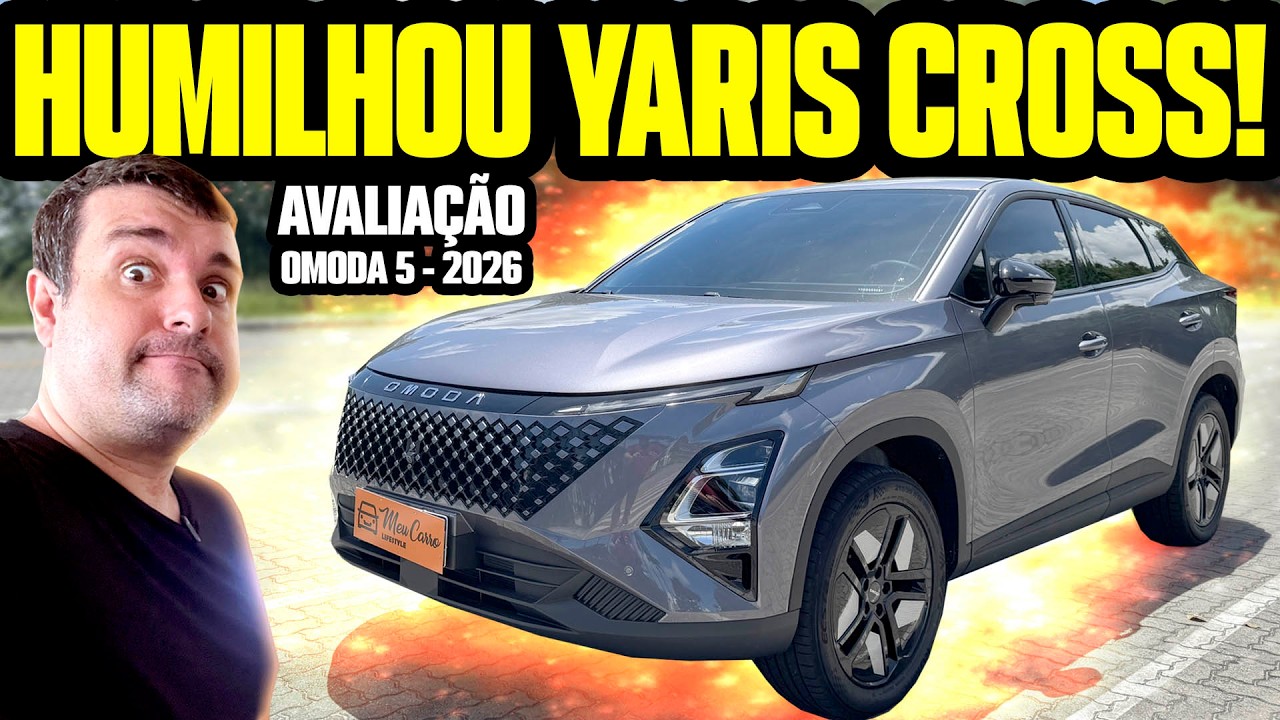 O CHINÊS que DESMORALIZOU a TOYOTA! OMODA 5 HEV: MAIS BARATO, LUXUOSO e MUITO FORTE! (Avaliação)