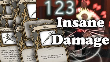 All The New Weapon Talents Showcase(123 damage per Crit) | DeepWoken