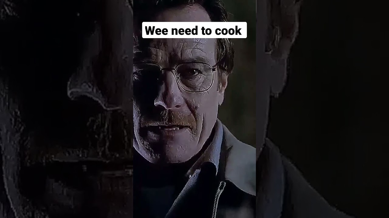 Jesse we need to cook(BREAKING BAD)