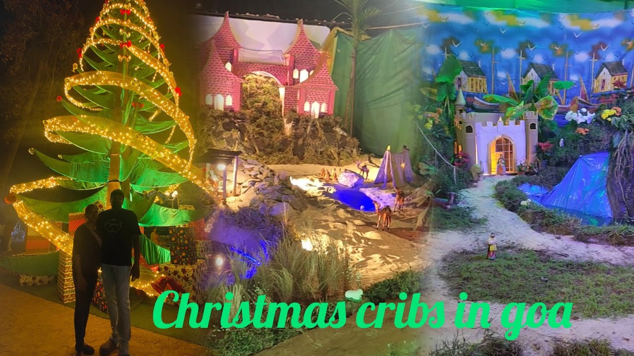 Beautiful Christmas Cribs of Goa ❤️🎄 | Hard Work & True Christmas Spirit 