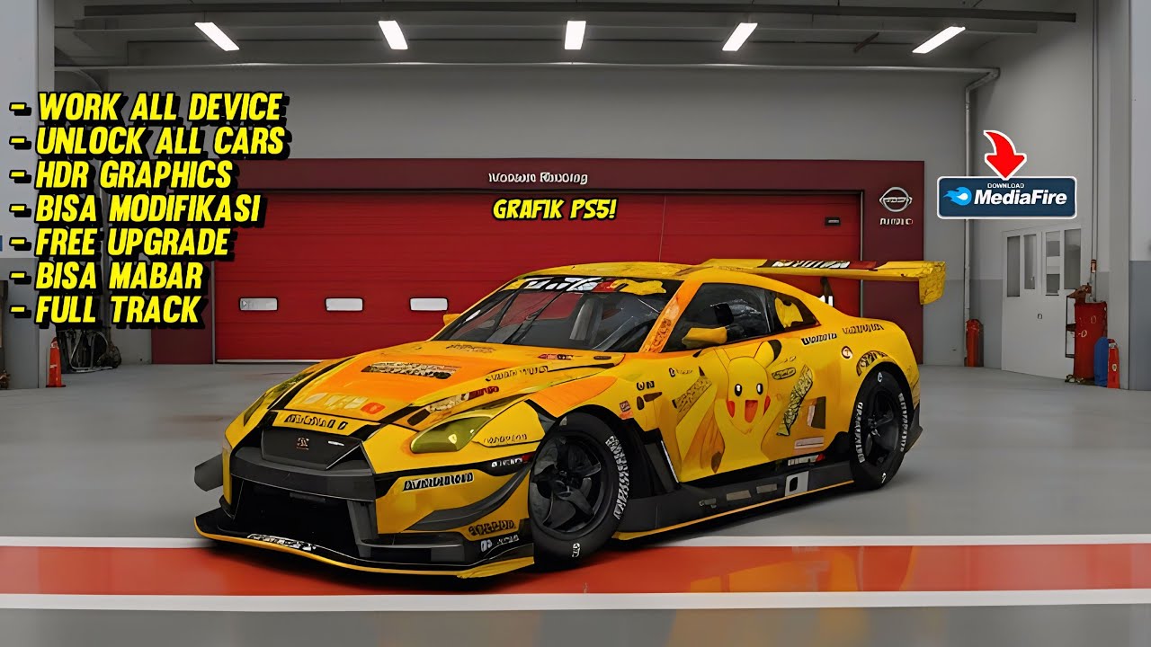 Download Game Racing Grafik PS5 Bisa Mabar & Bisa Modifikasi di Android 