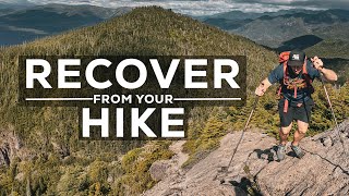 Recovery After Hiking: How to Recover Faster
