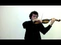 Js bach sonata in c major adagio  gregory tompkins violin